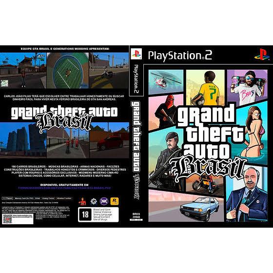 Play 2 GTA San Versão Brasil ( leia a descrição )