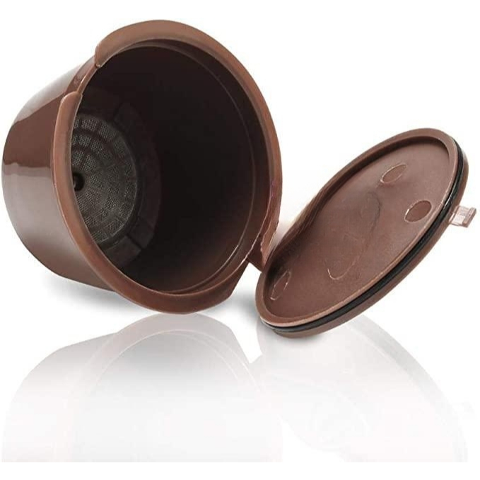 Kit C/6 Capsula Reutilizável Dolce Gusto Com Filtro Da Cápsula De Café Recarregáveis