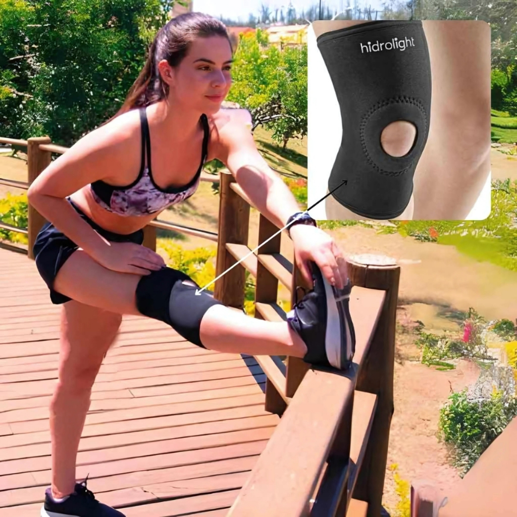 Joelheira Hidrolight com Reforço Patelar em Oferta na Shopee