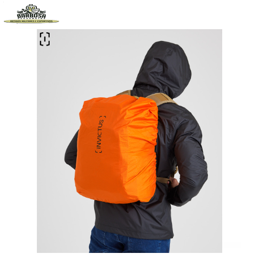 Capa de Chuva Mochila Drypack - Laranja - 40L - 60L