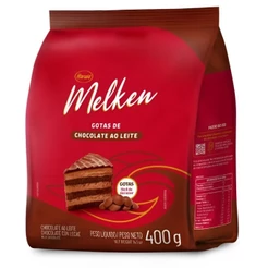 Gotas de Chocolate Melken Ao Leite 400g Harald