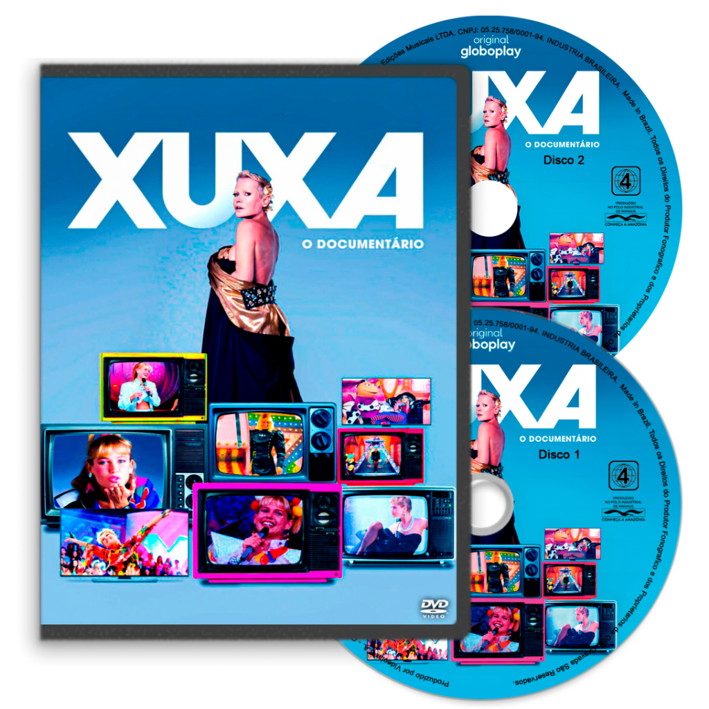 DVD - Xuxa - O Documentário (2023) (Completo) DVD Duplo