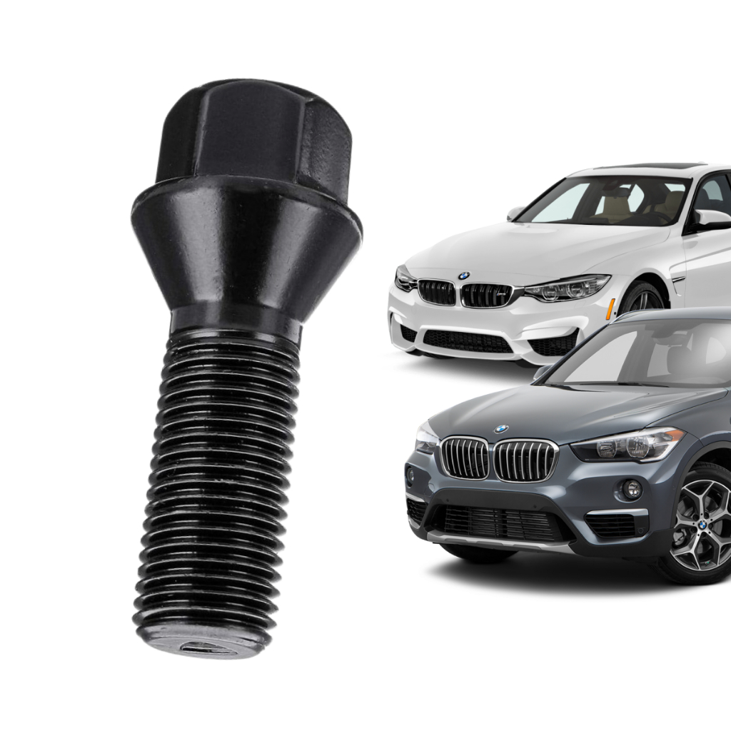 Parafuso Unitário Preto Roda Bmw X1 A X6 2011 A 2021 320i
