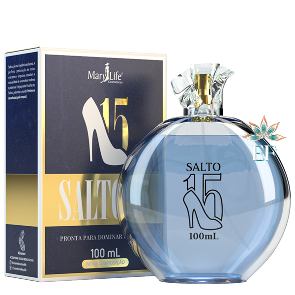 Perfume Feminino SALTO 15 100mL Mary Life em Oferta na Shopee