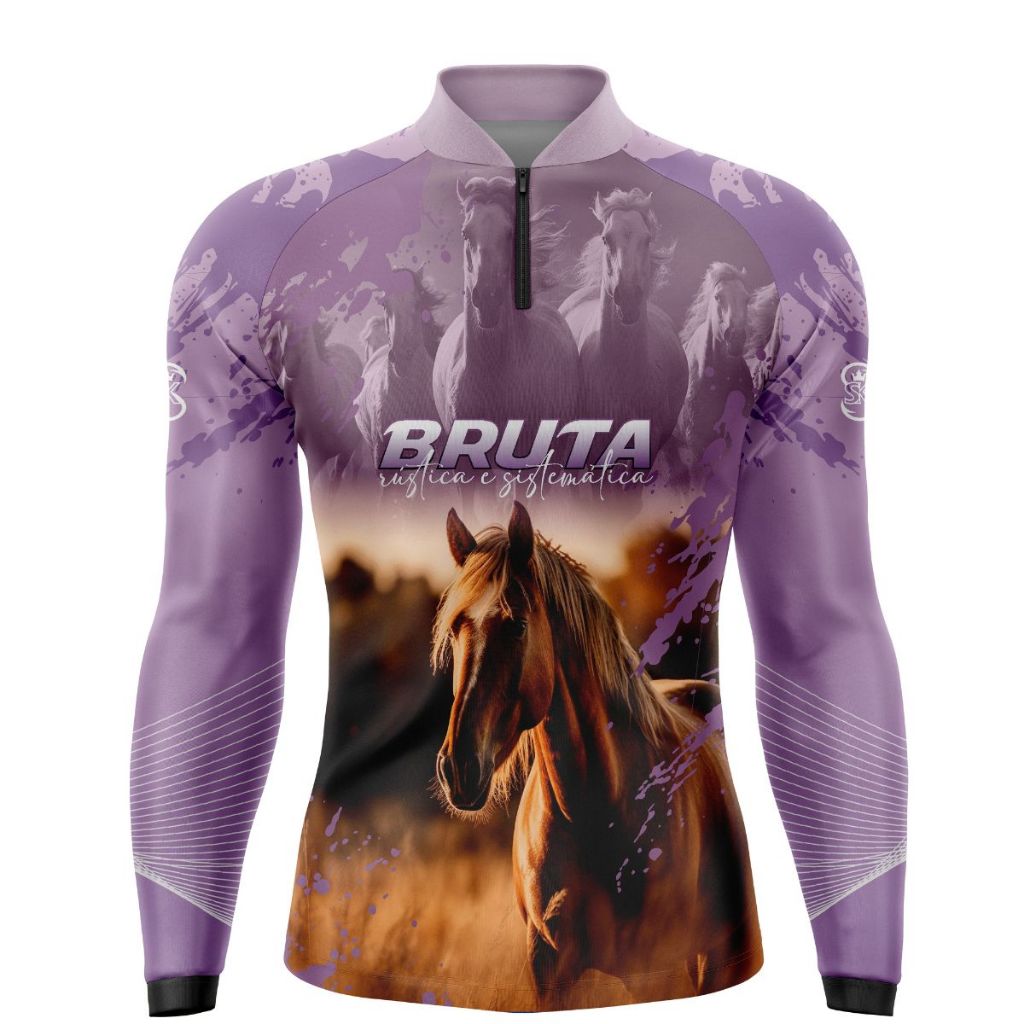 Camisa UV 50+ Adulto Estampada Feminina | Ideal para Esporte e Lazer com Tecnologia de Temperatura Inversa em Oferta na Shopee