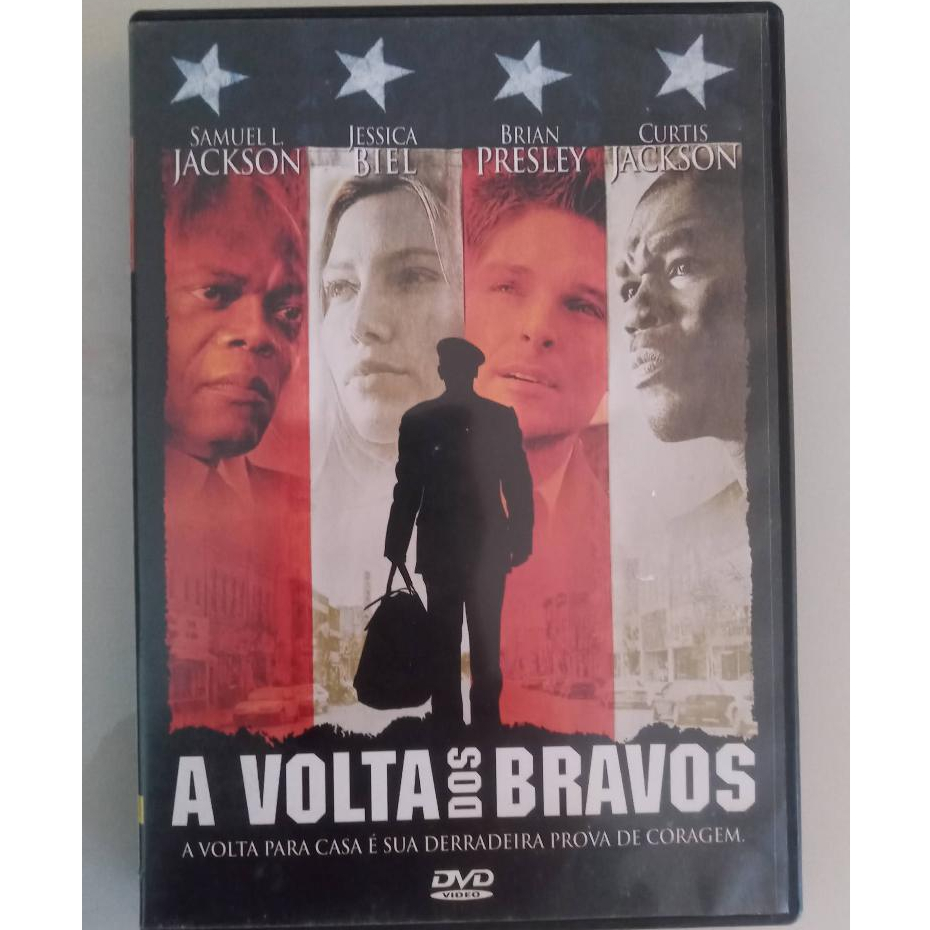 A volta dos bravos - dvd de locadora - samuel l jackson
