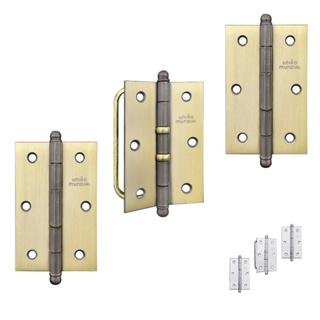 Dobradica Para Porta Janela Camarão Madeira Com Puxador Alça Uniao Mundial Kit Cartela 3,5 x 2 5/16 em Oferta na Shopee