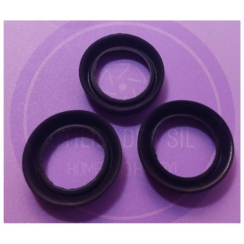 Kit 3 peças Vedação Silicone Borracha Gaxeta Retentor Anel Cafeteira Dolce Gusto.