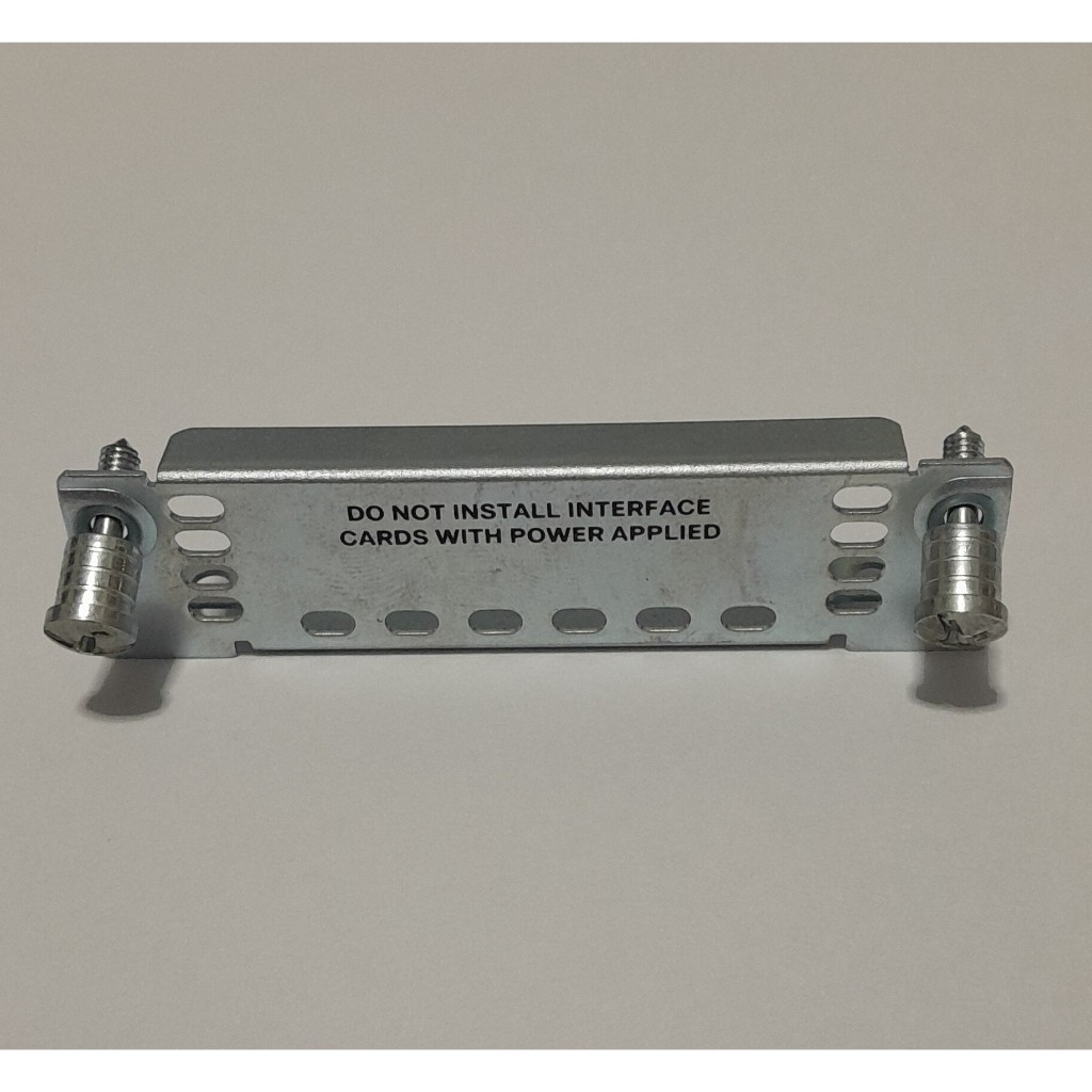 CISCO WIC-BLANK-PANEL Lote de 2 CAPA DE SLOT PARA CARTÃO WAN 2600 1800 2800 ROTEADOR HWIC-