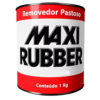 Removedor De Tinta Pastoso 500g ou 1Kg Maxi Rubber em Oferta na Shopee