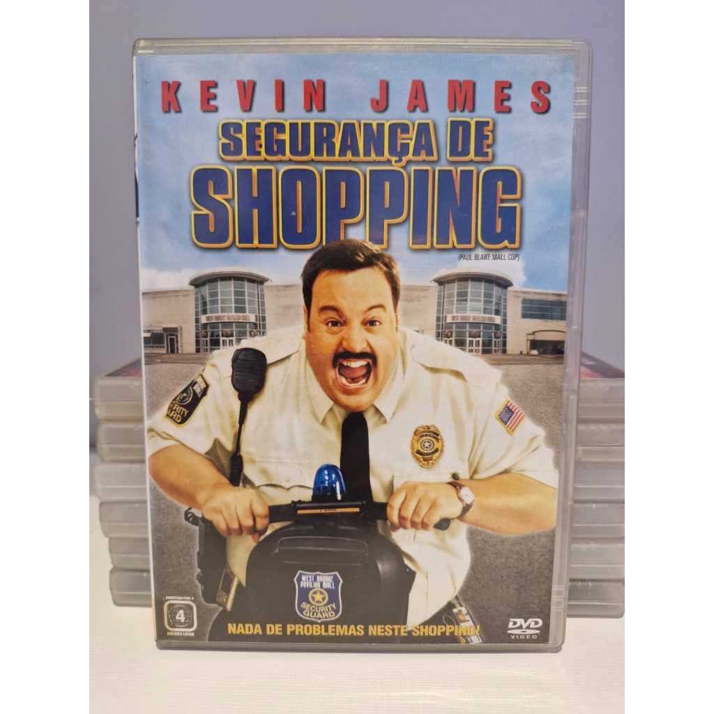 SEGURANÇA DE SHOPPING - Kevin James - DVD - Original