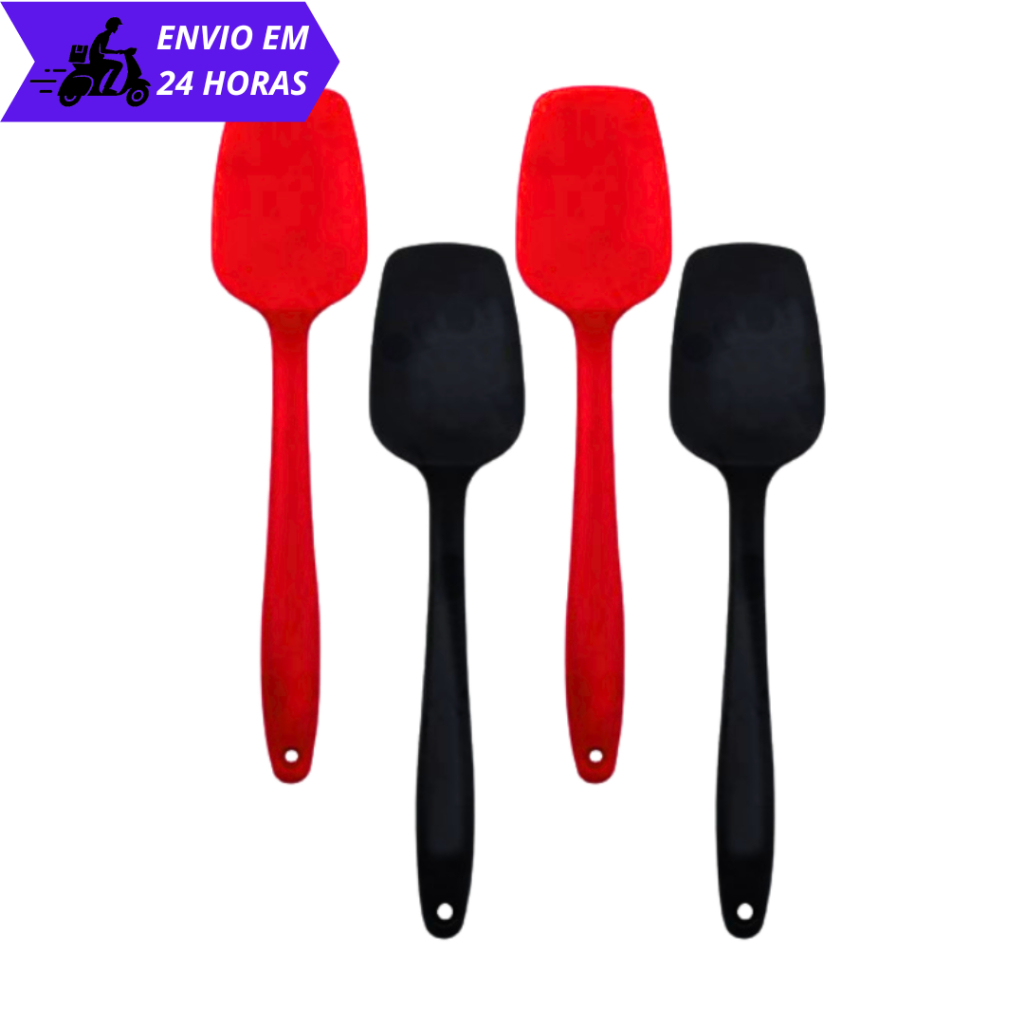 Espátula de Silicone Pão Duro para Cozinha Utensilio Espátula 27cm Grande