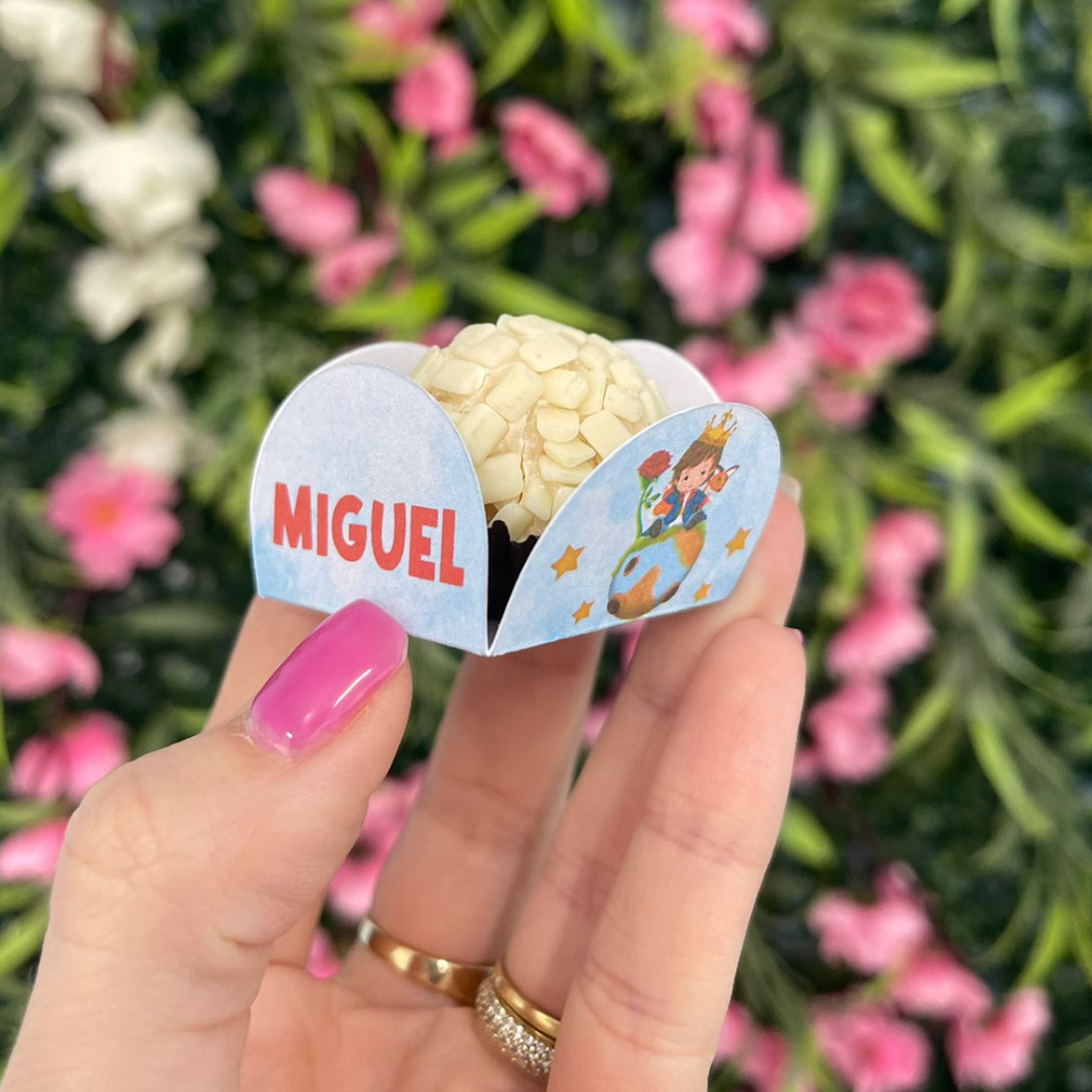 Forminha para Doces Pequeno Príncipe - Forminhas para Docinhos Personalizadas -Forminhas Personalizadas Pequeno Príncipe