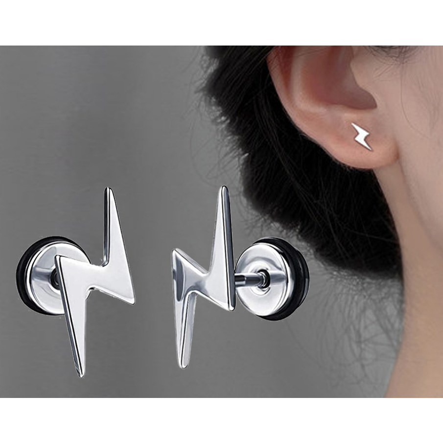 Brinco De Raio /Aço inoxidável em Oferta na Shopee