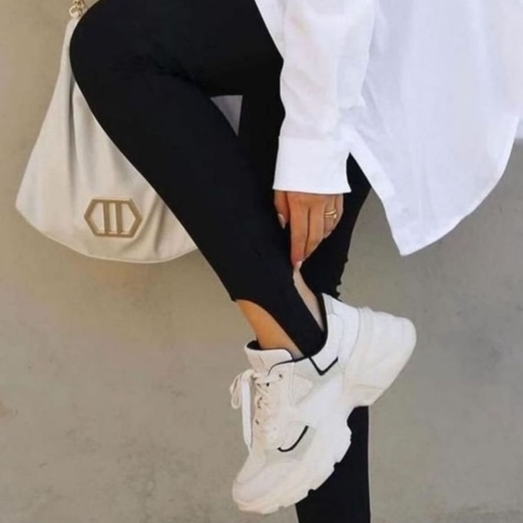 Calça Legguing Cintura Alta Com Pezinho