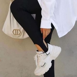 Calça Legguing Cintura Alta Com Pezinho em Oferta na Shopee