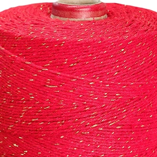 Barbante Brilho OURO 500g 585 Metros Várias Cores Barbantes do Brasil em Oferta na Shopee