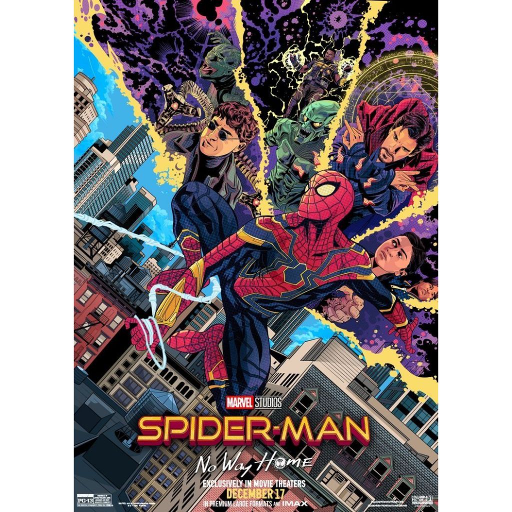 Poster Spider Man No Way Home - Spider Man - Desenho