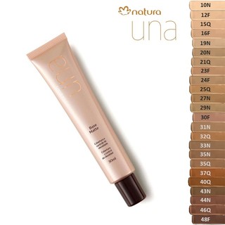 Base Matte Una Natura - 30ml Cobertura e Controle de Oleosidade