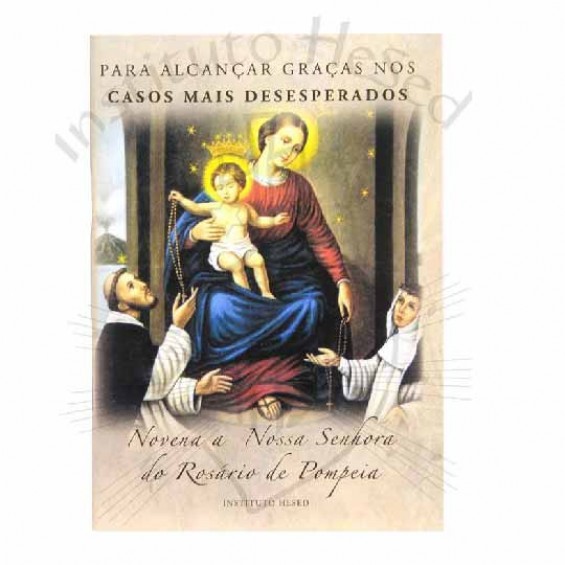 Livro Novena a Nossa Senhora do Rosário de Pompeia - Instituto Hesed em Oferta na Shopee