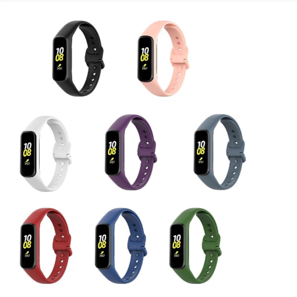 pulseira para galaxy fit-e r375 de silicone colorida de substituição