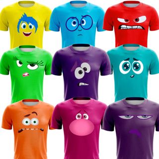 Camiseta Divertidamente Camisa filme divertidamente 2 Personalizada Personagens Desenho em Oferta na Shopee