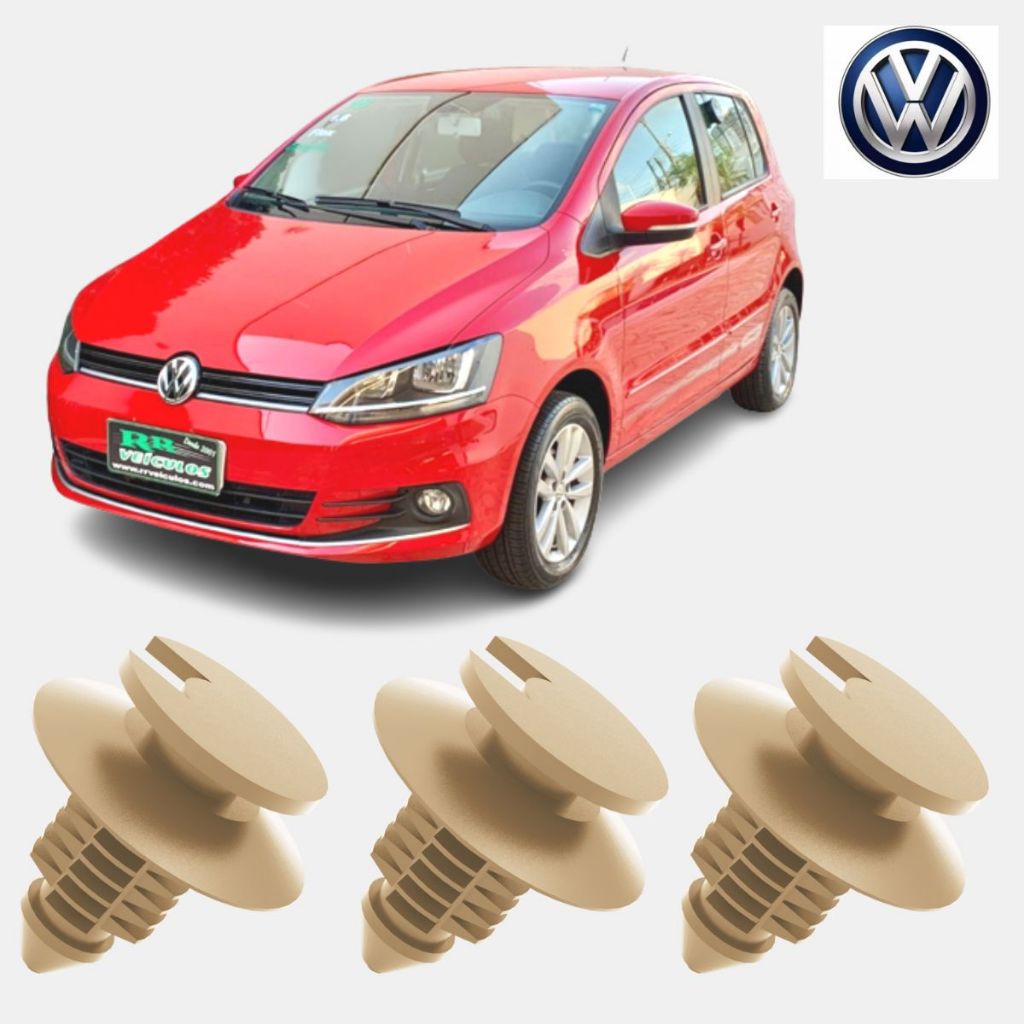 Presilhas Grampos Forro Da Porta Vw Gol G1 G2 G3 Voyage