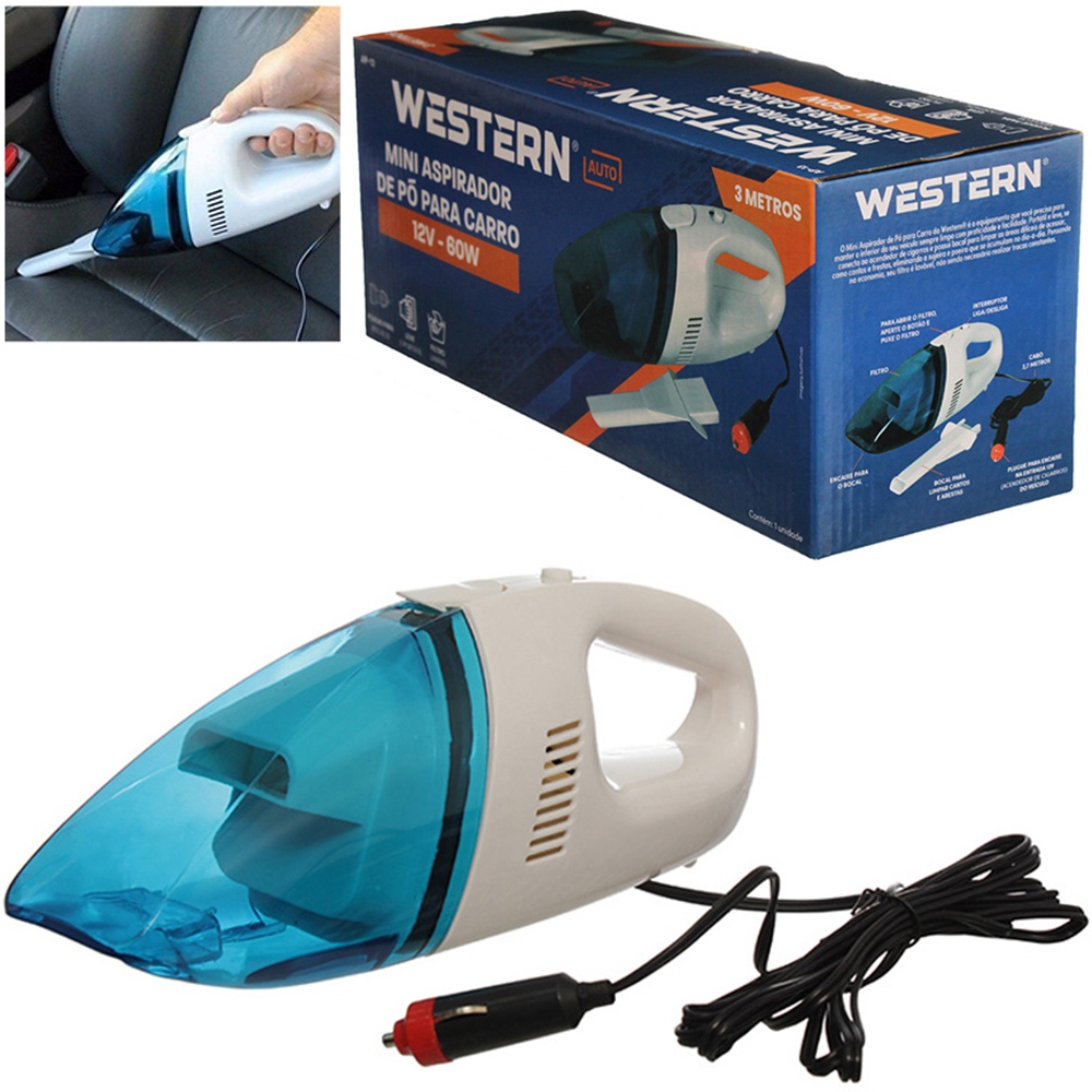 ASPIRADOR DE PO AUTOMOTIVO COM BICO PARA CANTO