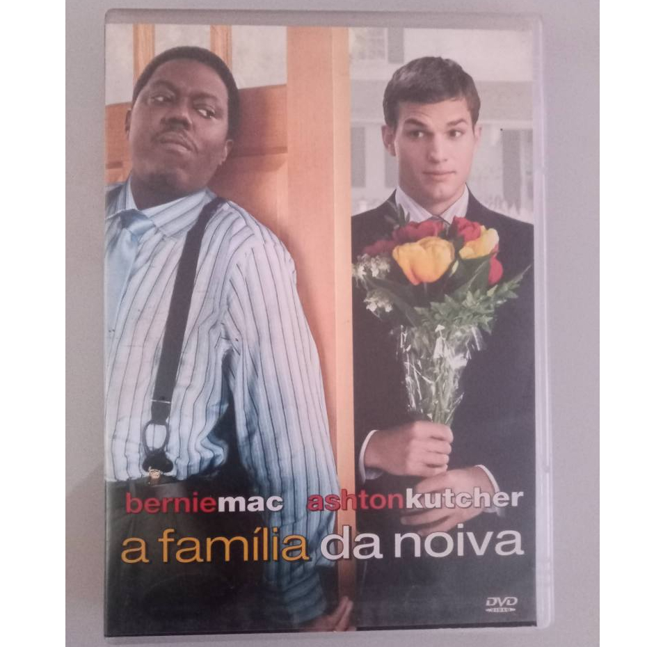 A familia da noiva - dvd de locadora - bernie mac - ashton kutcher