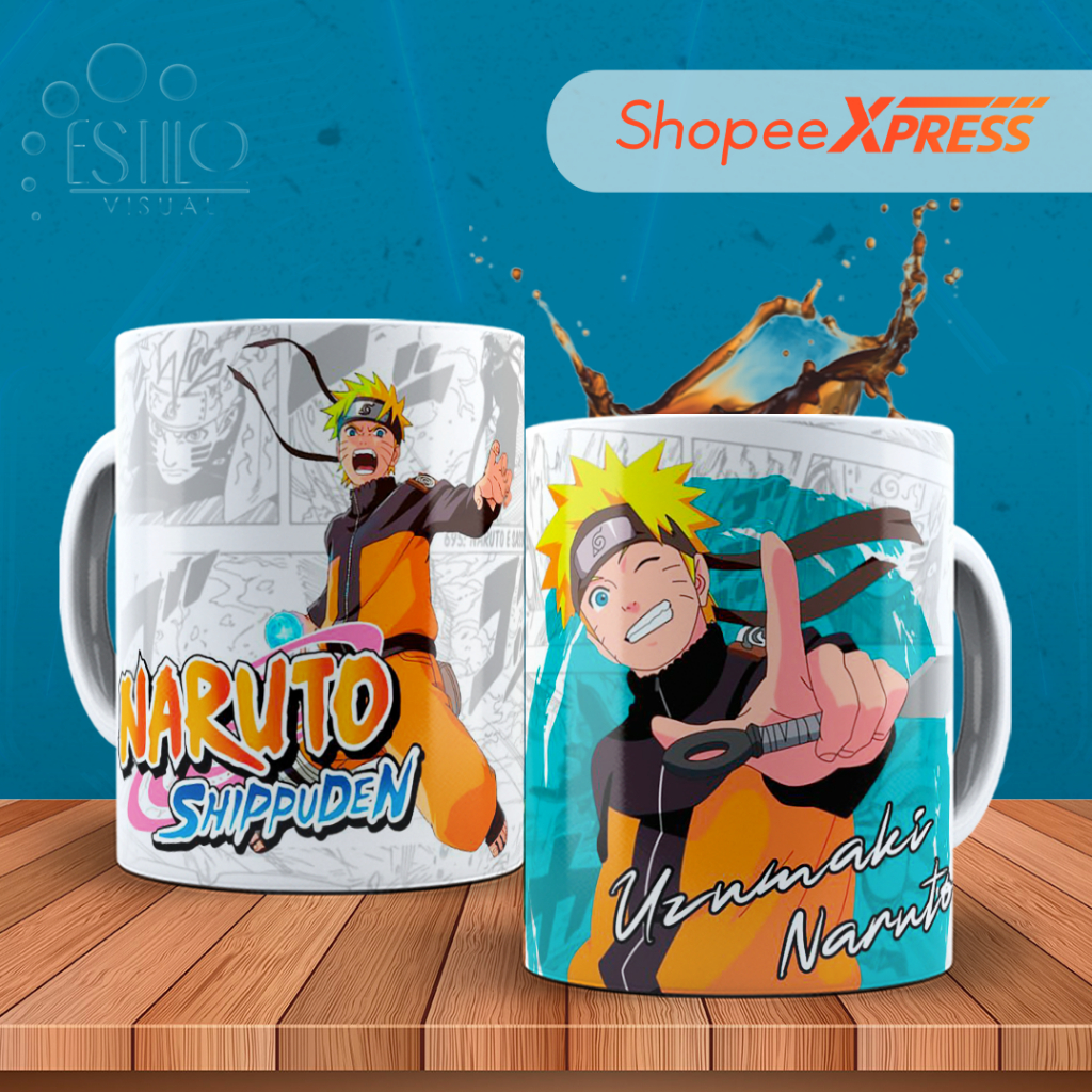 Caneca Anime Naruto Personalizada em Oferta na Shopee