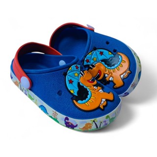 Babuche chinelo sandalia papete masculino menino crianças Dinossauro em Oferta na Shopee