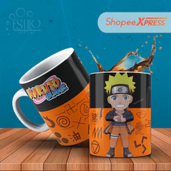Caneca Anime Naruto Personalizada Com SEU NOME