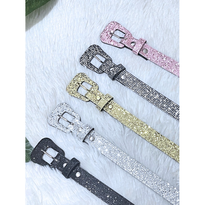 cinto feminino de festa de brilho chic importado cinto para festa moda feminina tendência festa em Oferta na Shopee