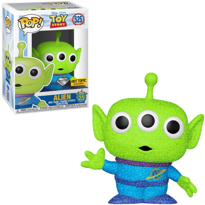 Funko Pop Toy Story Alien 525 Diamond Hot Topic