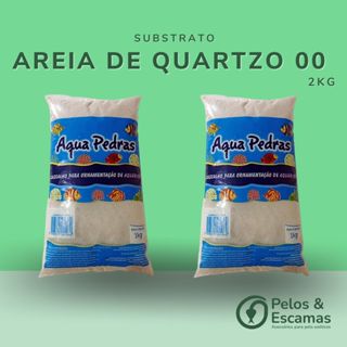 2Kg Areia de Quartzo nº 00 - Banho a Seco para Roedores em Oferta na Shopee