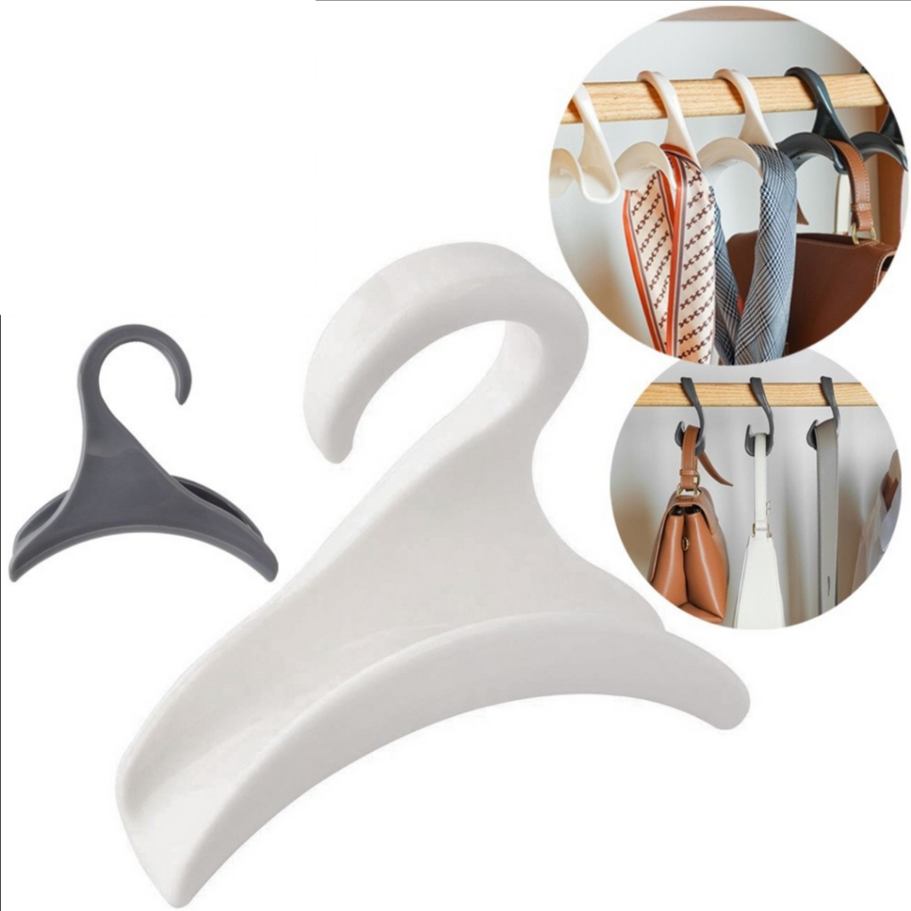 Cabide Organizador Multifuncional para Bolsas, Gravatas e Cintos