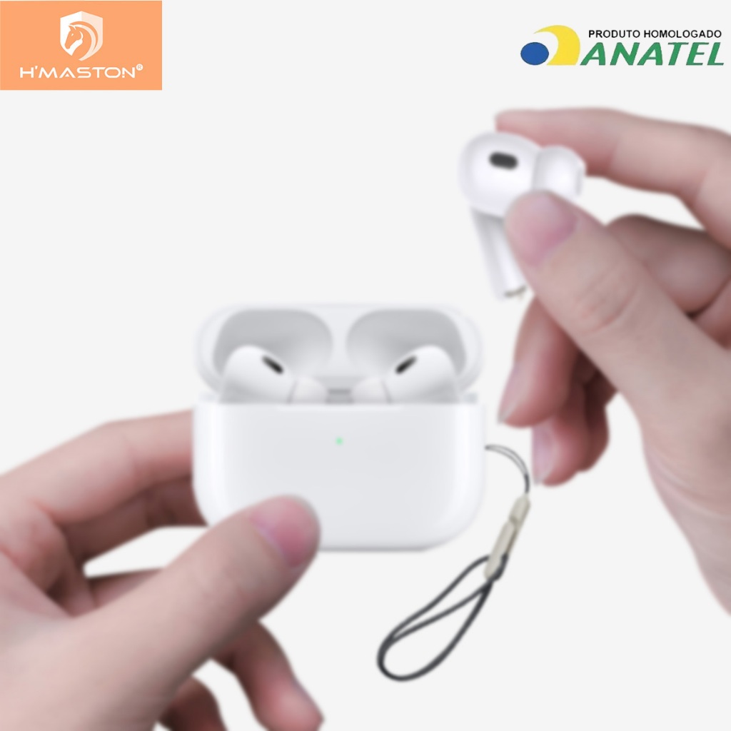 H'maston RS-21 Fone De Ouvido Sem Fio Bluetooth 5.3 TWS In-ear Portátil Com Microfone