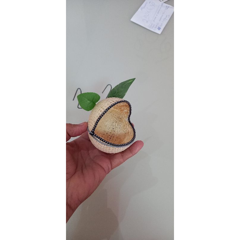 Ninho Berço Cisal com folhas Artificias para Coleiro + protetor de buchinho