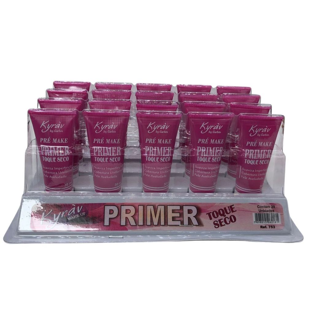 Primer Facial Pré Maquiagem Toque Seco Box Com 20 Unidades em Oferta na Shopee
