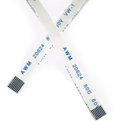 Cabo Flat 8 Vias Normal 30cm Comprimento 4,5mm Largura