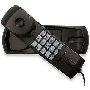 Telefone Interfone Gondola com fio longo TC 20 Preto Intelbras.
