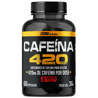 Cafeína 420 - Pote 60 Cápsulas - Pro Healthy em Oferta na Shopee