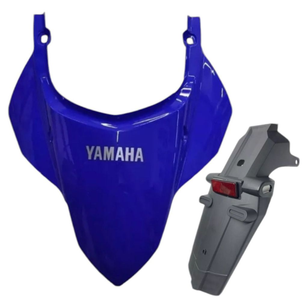 CARENAGEM TRASEIRA RABETA +SUPORTE PLACA XT 660 05/15 azul