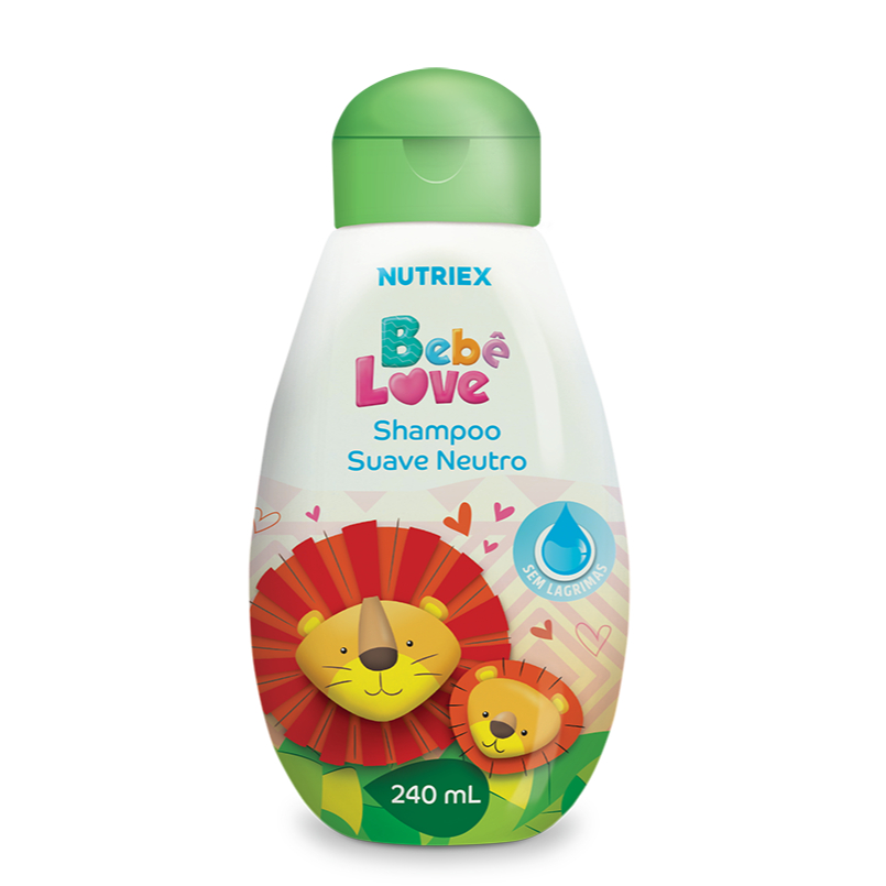 Shampoo Para Bebes Suave Bebe Love Neutro 240ML