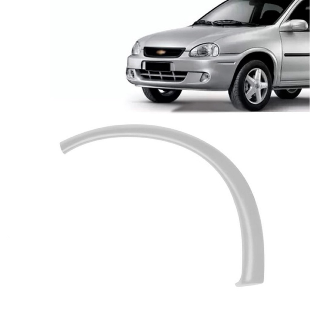 Moldura Paralama Dianteir Corsa 1994 a 2010 Primer Esq em Oferta na Shopee