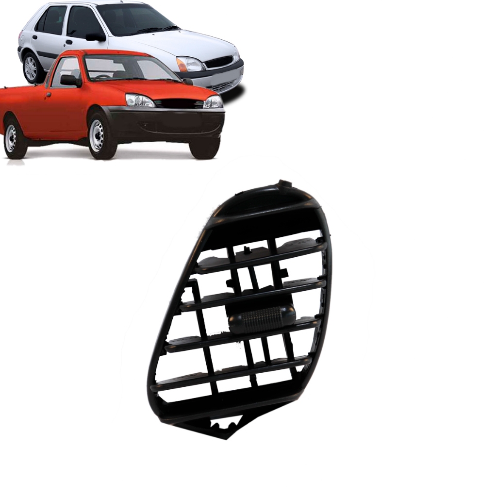 Difusor Saida De Ar Fiesta 1996 Até 2003 Courier 2002 Até 2013 em Oferta na Shopee