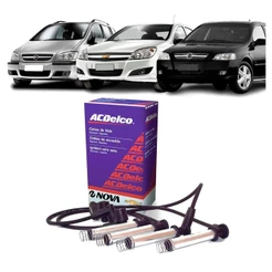 Jogo de Cabos de Vela MPFI Astra 1.8 2.0 8V Gasolina Etanol Flex 88905678 Acdelco