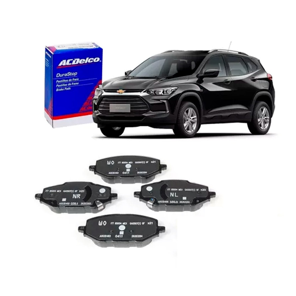 Jogo Pastilha Dianteiro De Freio Tracker 2021/2024 19283185 Acdelco