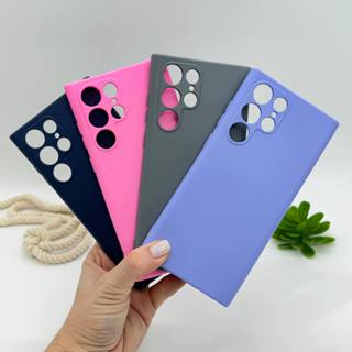 Capa Para Samsung Galaxy S22 Ultra Silicone Aveludada Capinha de Celular em Oferta na Shopee