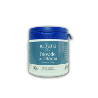 DIÓXIDO DE TITANIO ICEBERG CHEF ICECHEF 100G em Oferta na Shopee